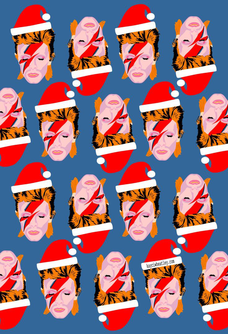 David Bowie gift wrap