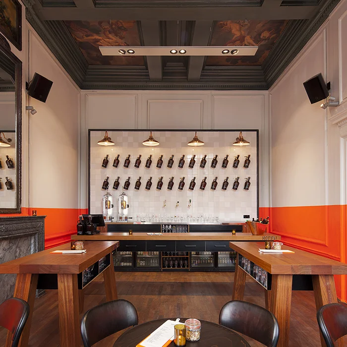 Concrete Studio Juxtapose Old and New at Amsterdam’s HOPPA! Brewery