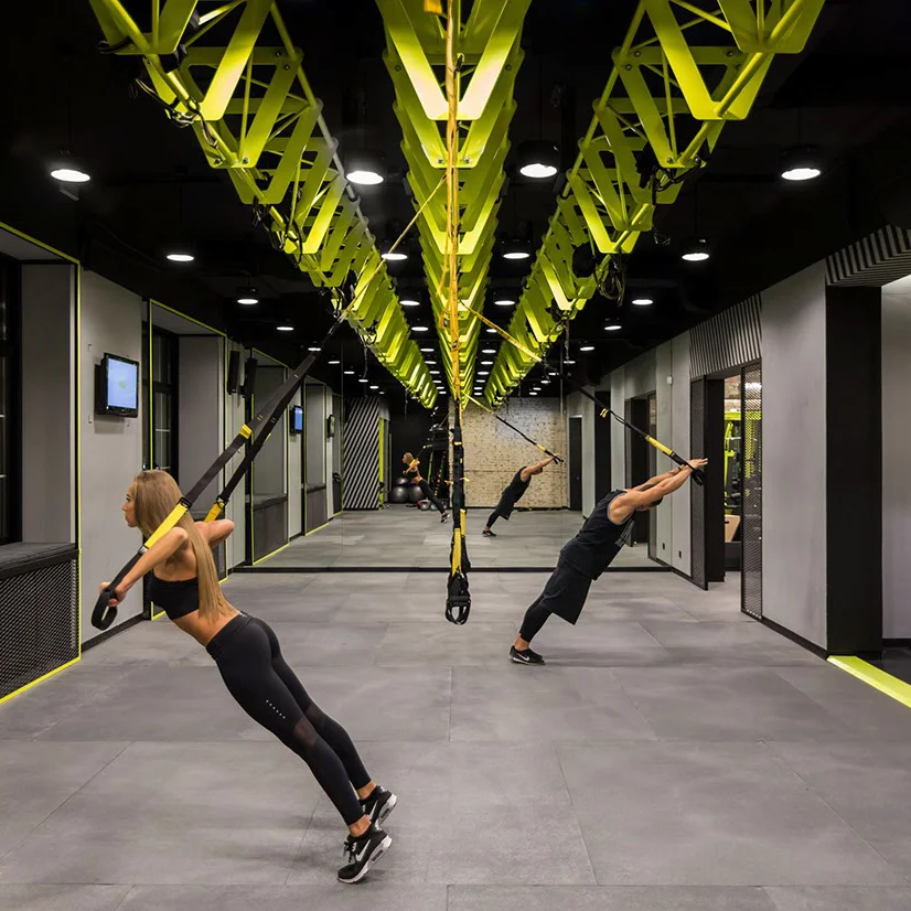 Gym-spiration: Soesthetic Group creates high-impact gym in Kiev