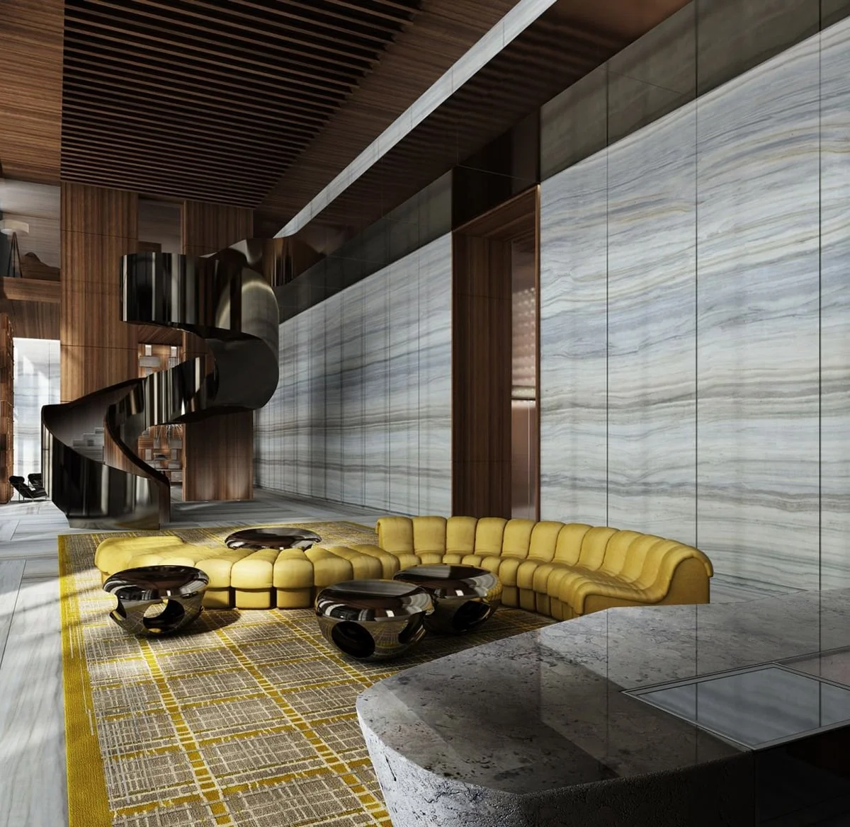 Biscayne Beauty Yabu Pushelberg designs Miami's Brickell House — KNSTRCT