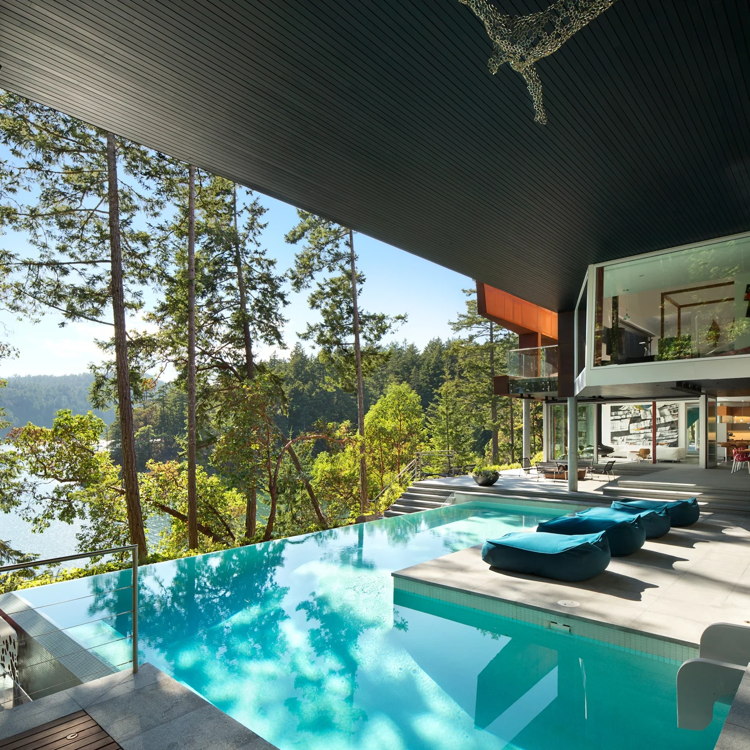 AA Robins’ epic balancing act: The Gulf Islands abode