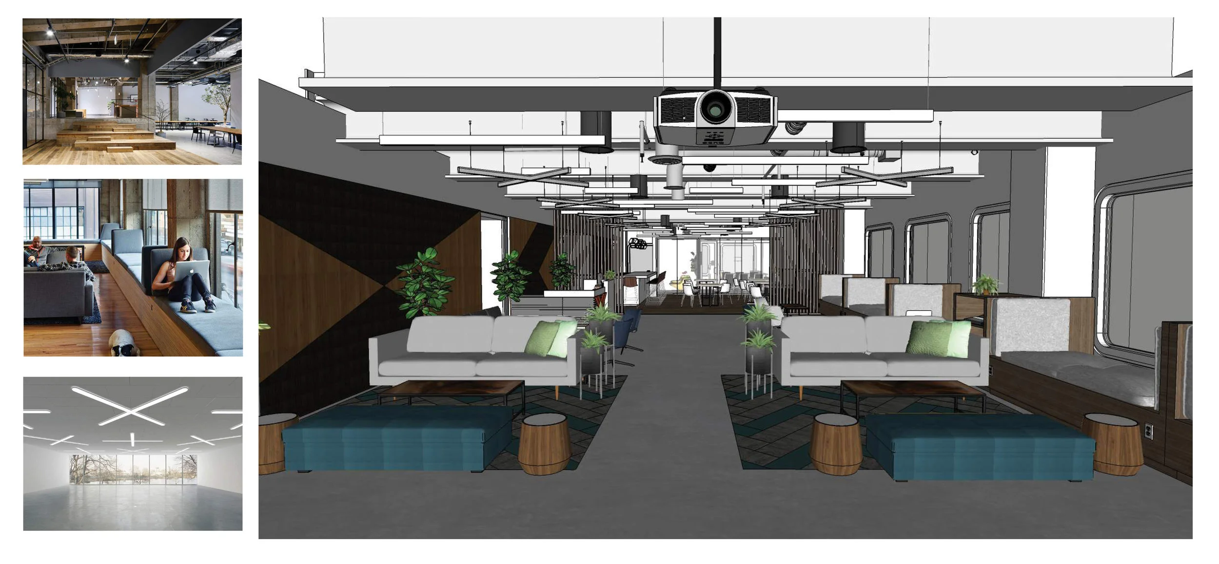 Main Lounge Design Development Rendering