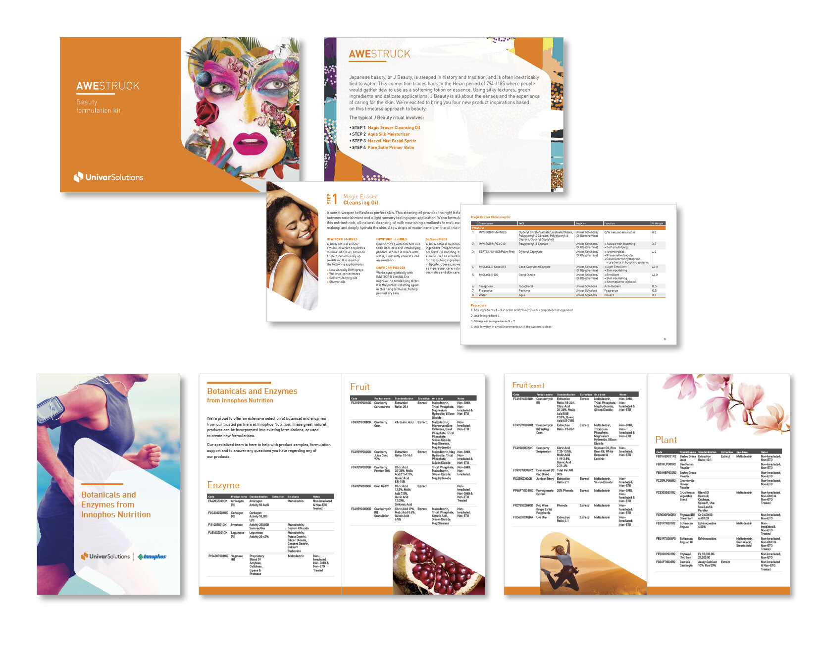  Formulation guides for the Beauty and Nutrition ingredients markets. 