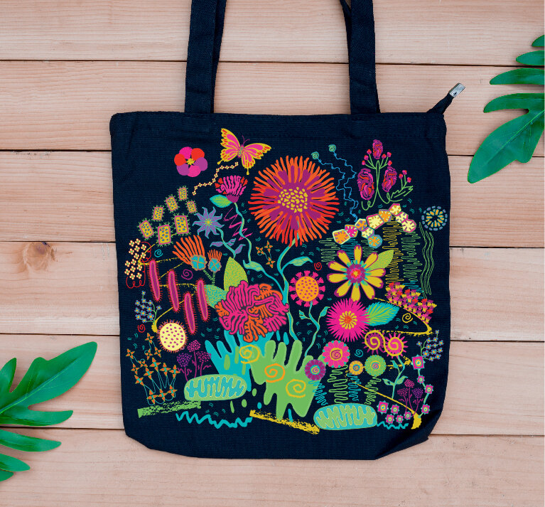  This bag is now available through my shop at Society6! 