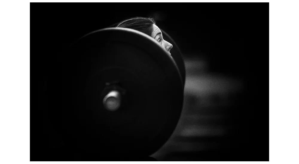 Gonçalo Barriga-CrossFit athlete with barbell