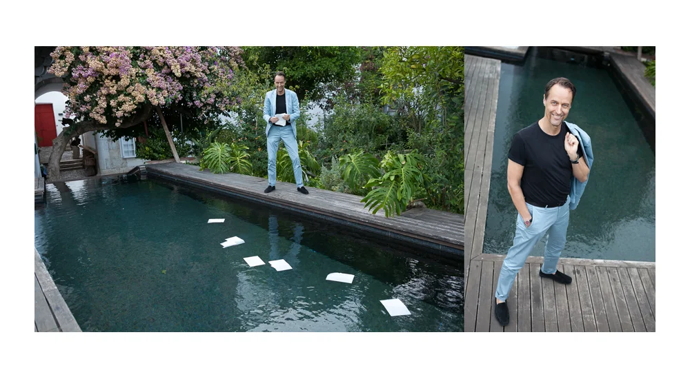 &nbsp; &nbsp; &nbsp; &nbsp; Karl-Heinz Limberg at Palacio Belmonte