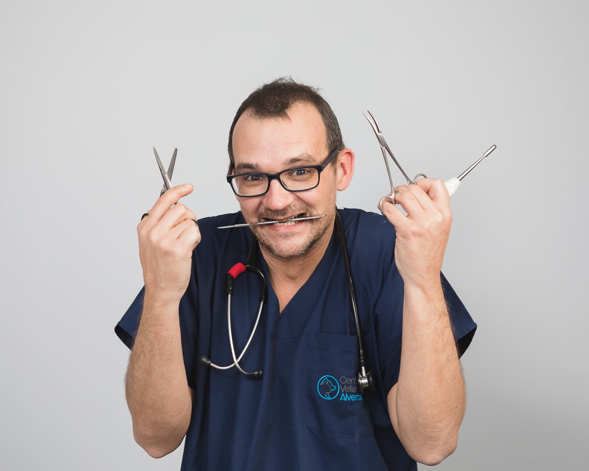  Retrato profissional de médico veterinário 