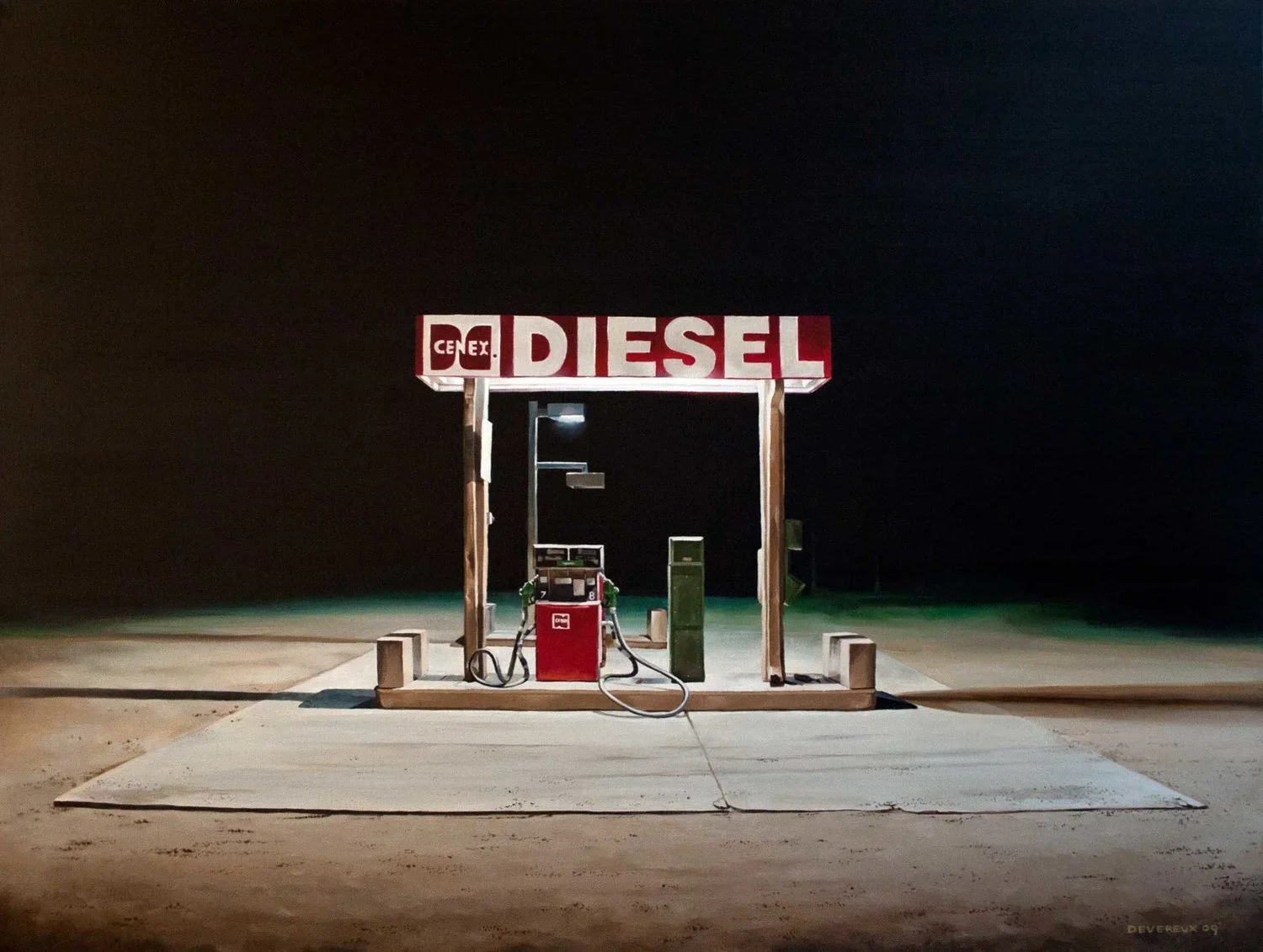 DIESEL

 

 20” x 30” Acrylic on canvas   