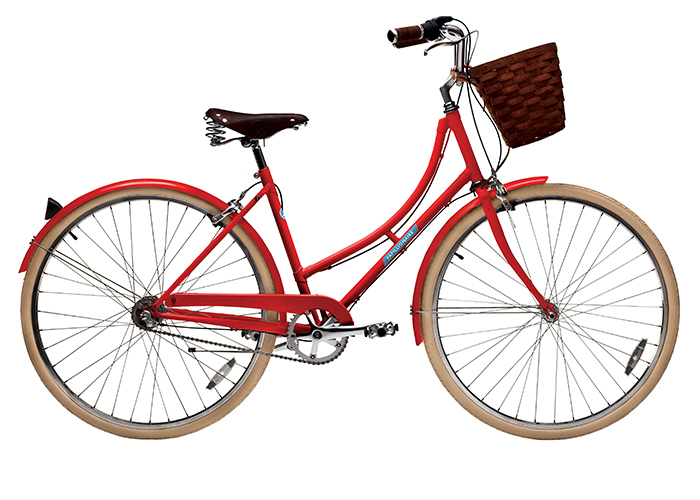Available in Red, Light Blue, Sea Foam Green and Cream