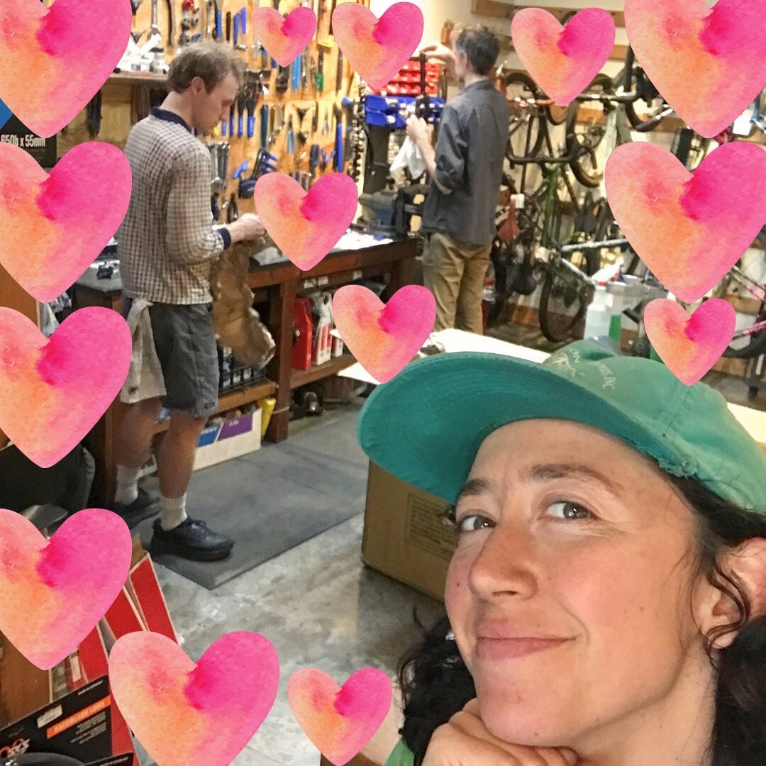 These grease babes are coming to you live from our second week of being open 5 days to walk-ins rather than 6 to tell you that we are working our booties off getting bikes serviced and back to the lovely humans they belong to. We are still doing Sad