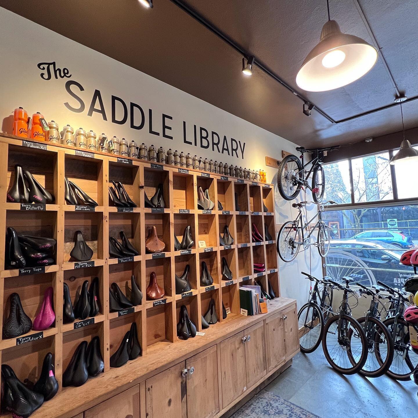 Love seeing The Saddle Library so well utilized by new members! There are about 40 people in the program currently putting in that weekly work to ride their bikes in the way that they wish too. Whether that be a cool 100 mile ride or a trip to the m