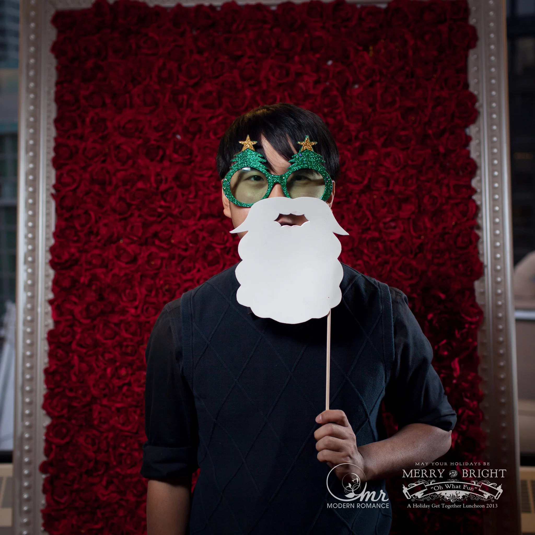 Our Cedric, photo-booth minion of the day.