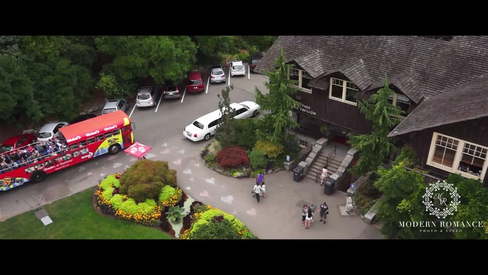 another angle, a lower view of the venue from our exclusive aerial coverage