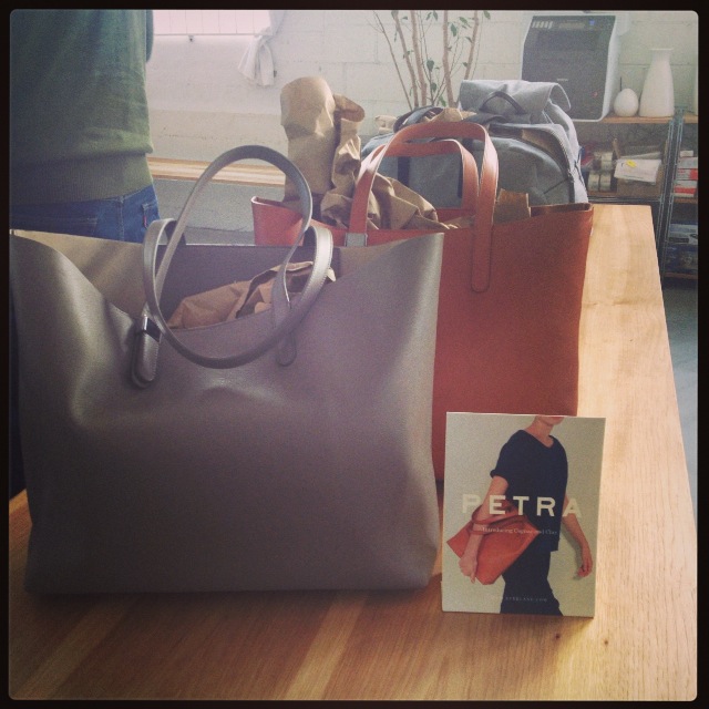 Everlane's bags are unstructured and functional.