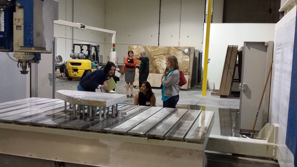 - Our 5-axis CNC at work - 