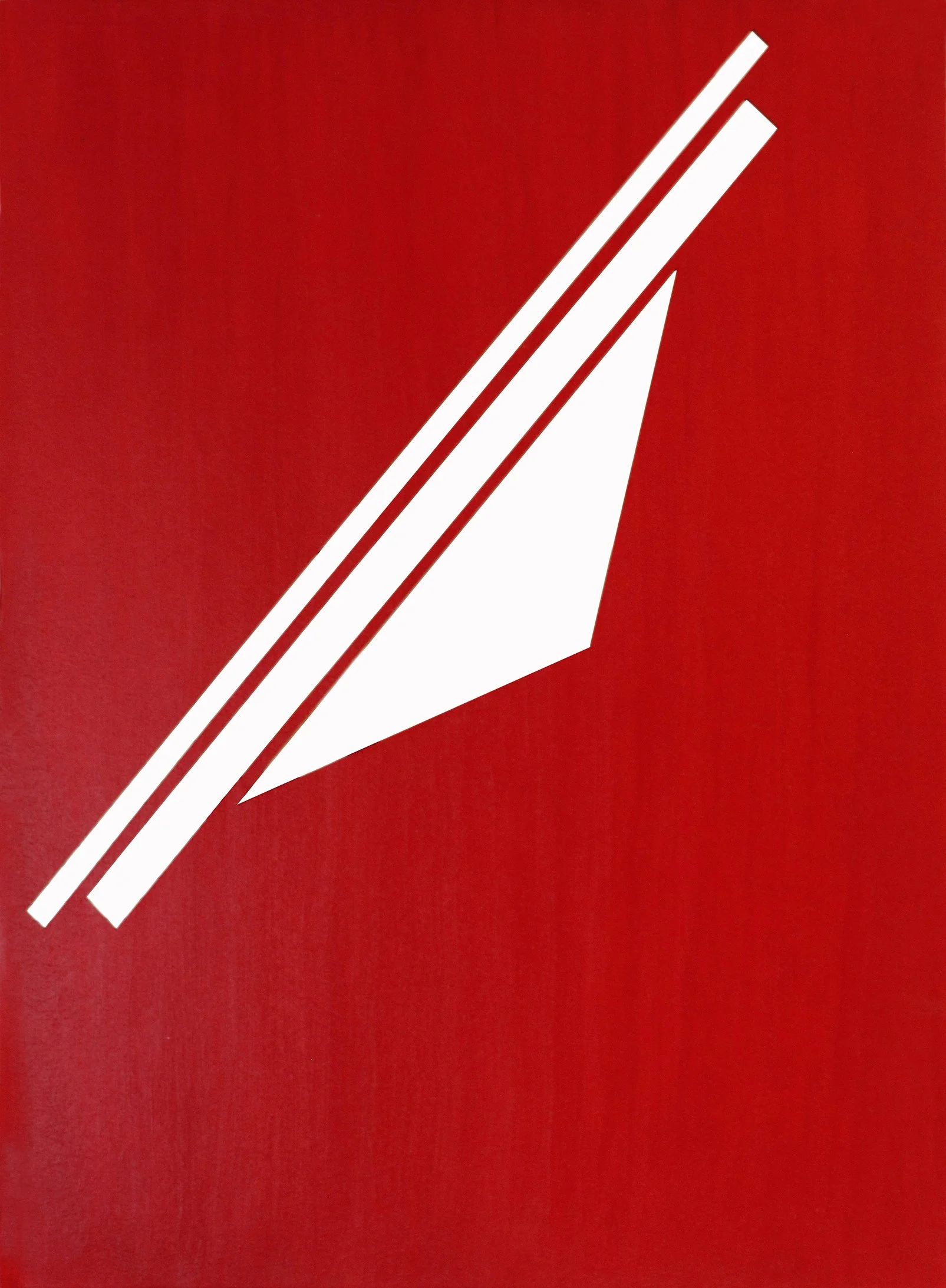 4b_UntitledRedTwoLinesandaScaleneTrianglefromanongoingseriesNew WorldFlags.jpg