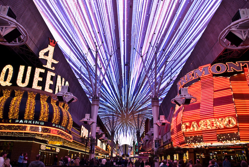 Fremont Street Experience.