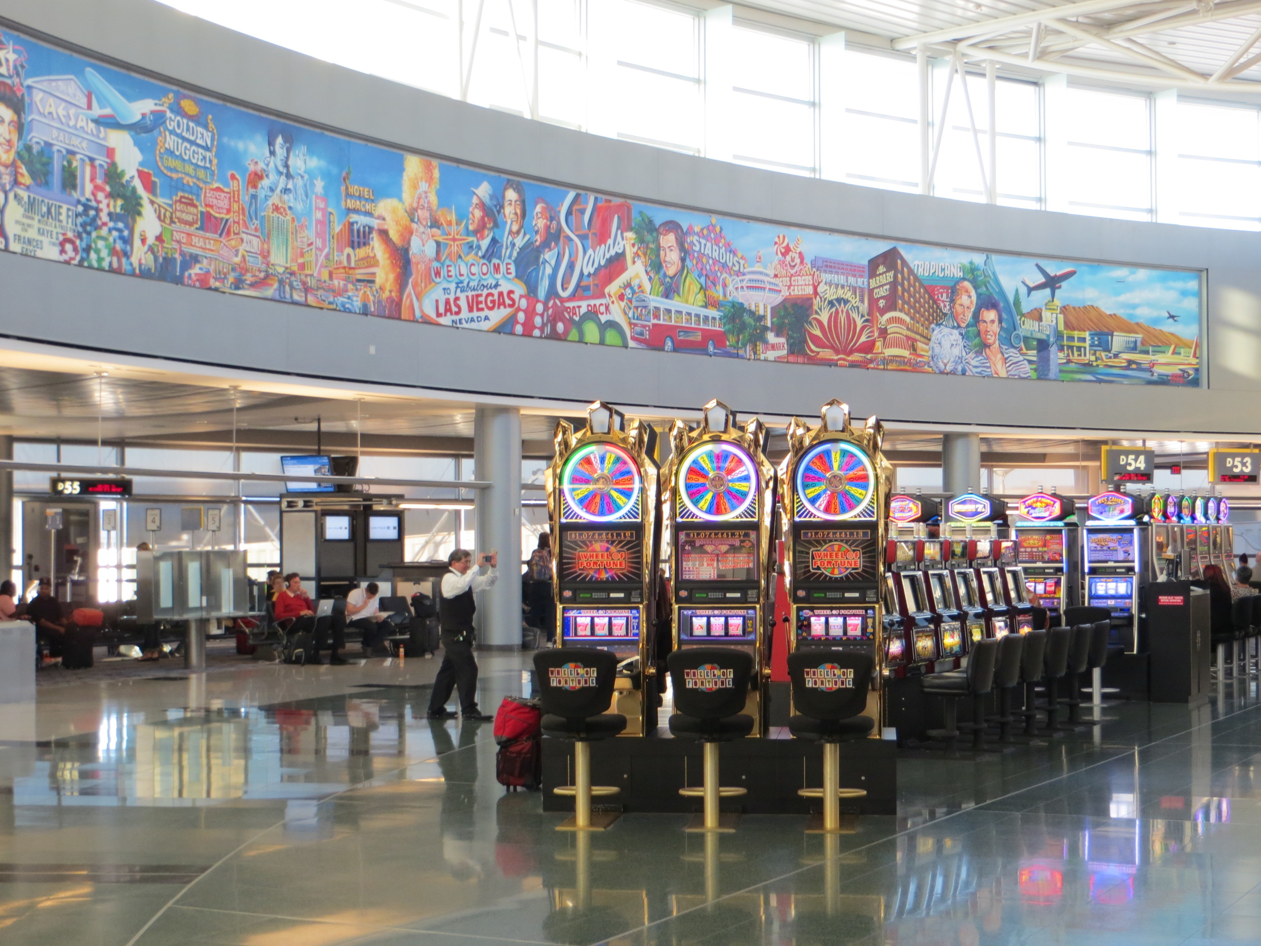 McCarran Airport Las Vegas. Vegaster Tip: It's always busy!
