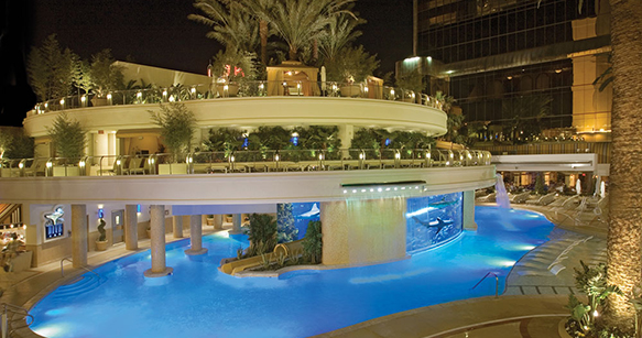The Tank at Golden Nugget Fremont Street.