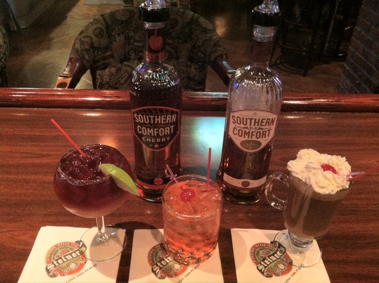 Steiner's Pub. Pick your poison!