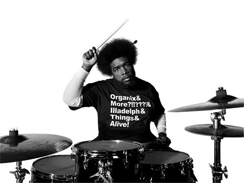 Questlove, aka ?uestlove.