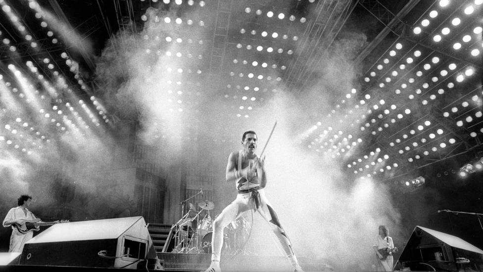 Queen. The real one with Freddie Mercury