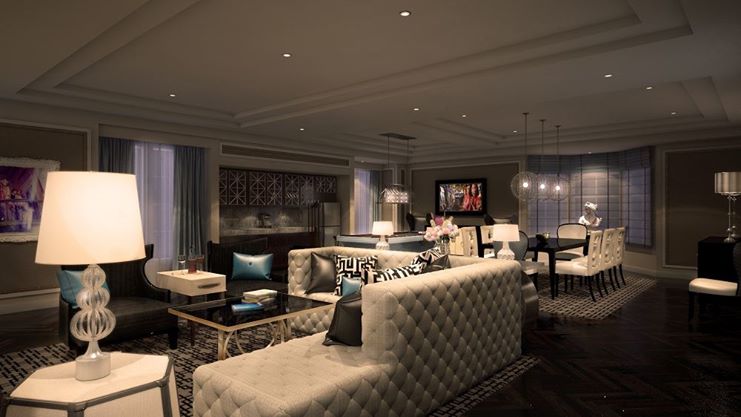 Spread out and live the high life.