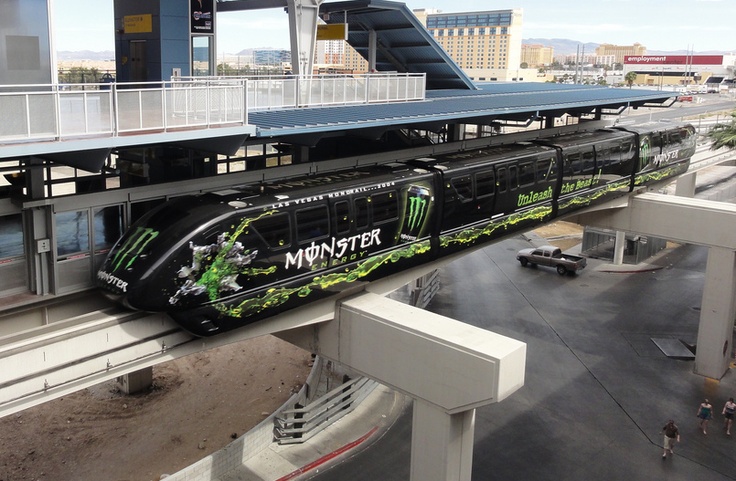 Trust us, this is a great, simple, fast ride from 1 end of the strip to another!