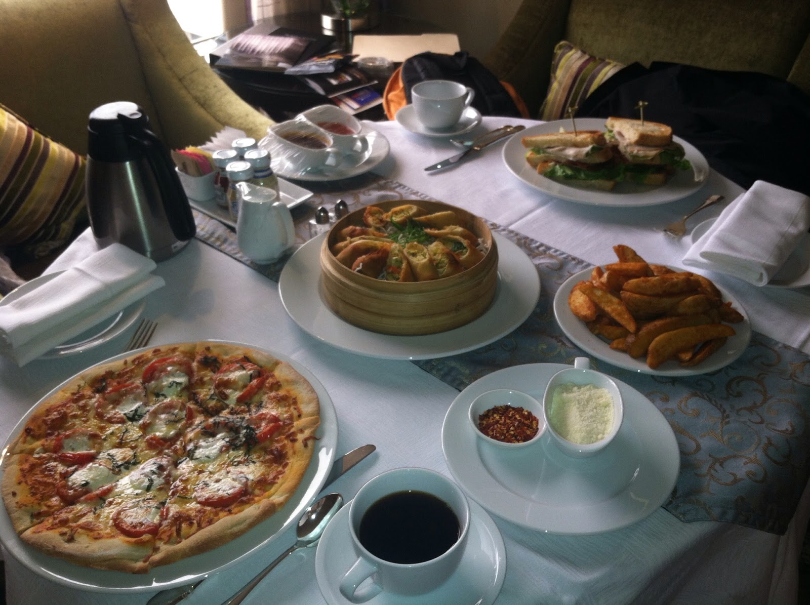 Any type of food ... anytime!