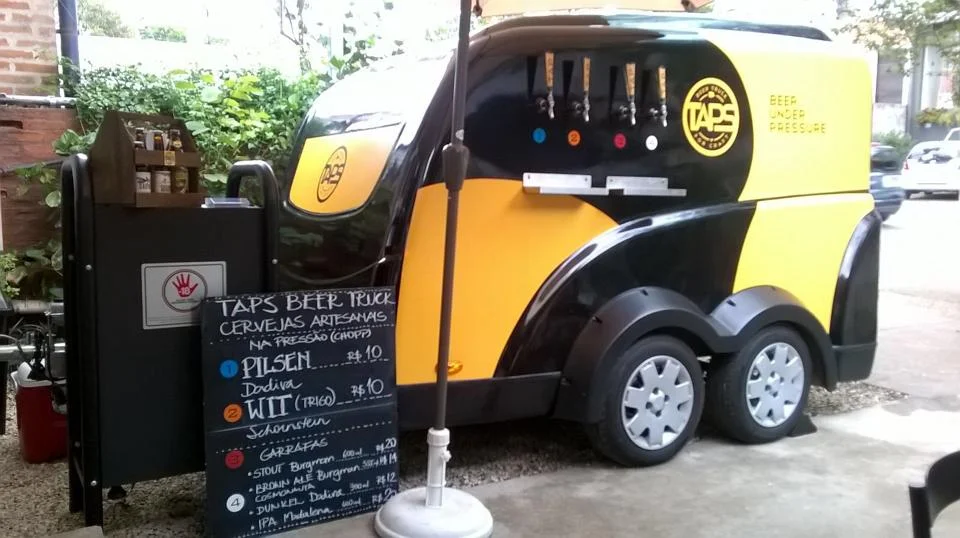 Taps Beer Truck — Beer Art Portal da CERVEJA