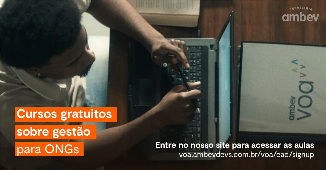 Ambev disponibiliza treinamentos gratuitos para ONGs