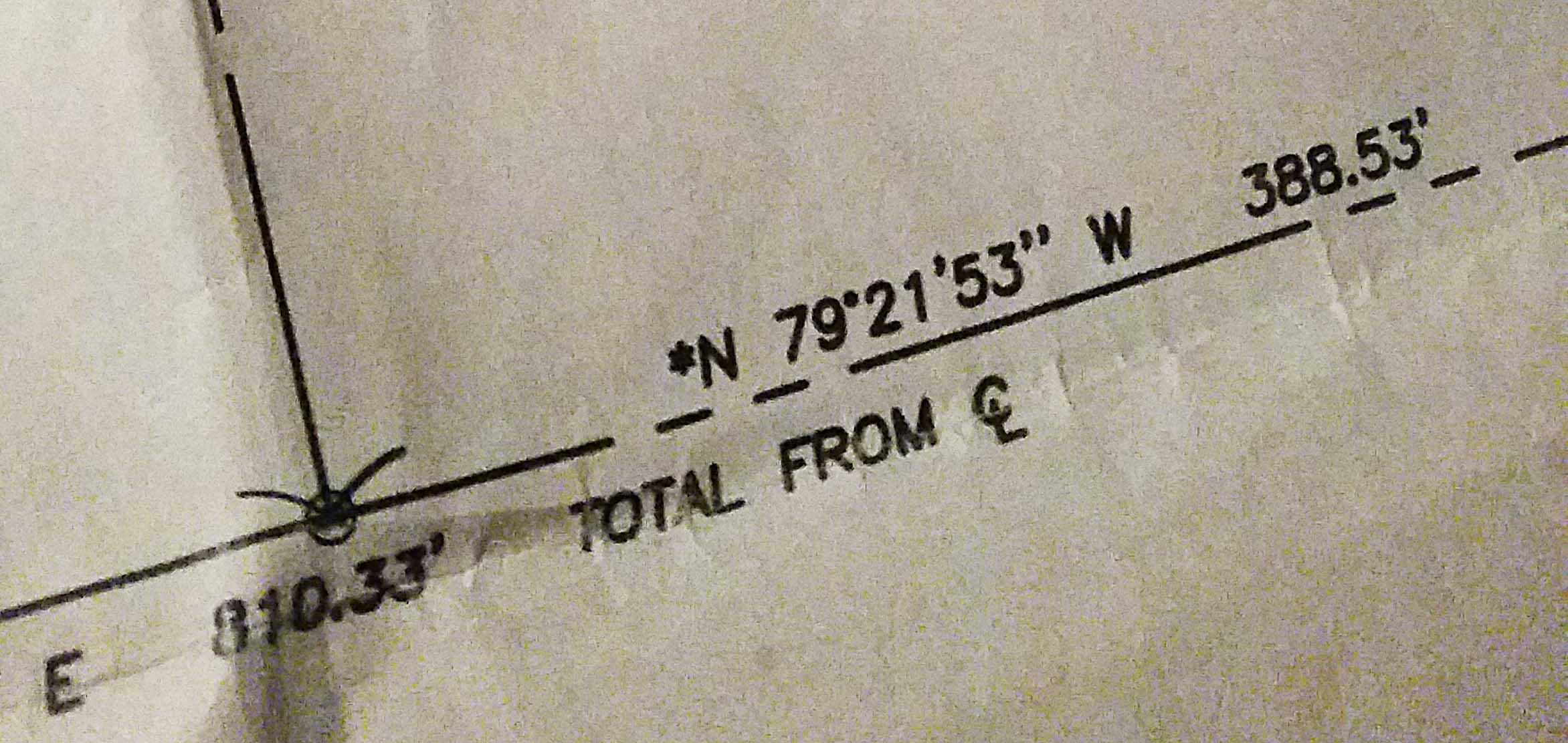 Turns out this is a direction, not a location. That, or I actually bought land in Russia.