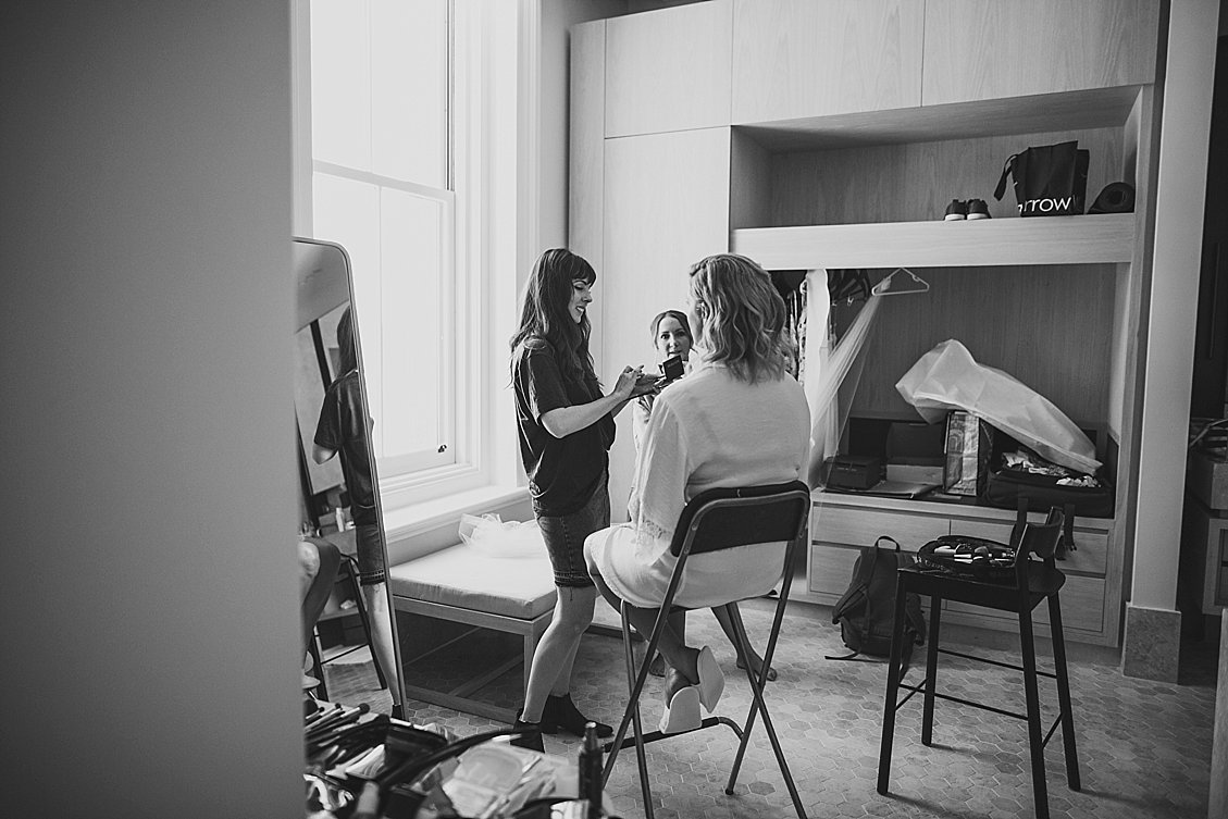 como treasury hotel wedding