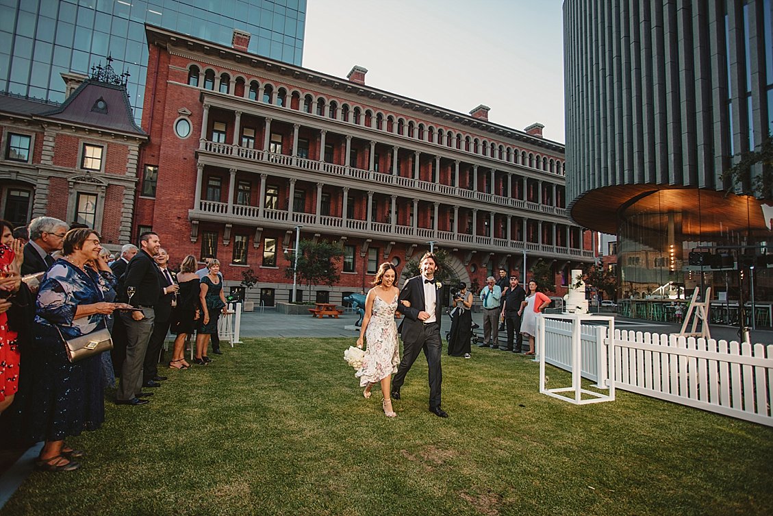 como treasury hotel marquee wedding