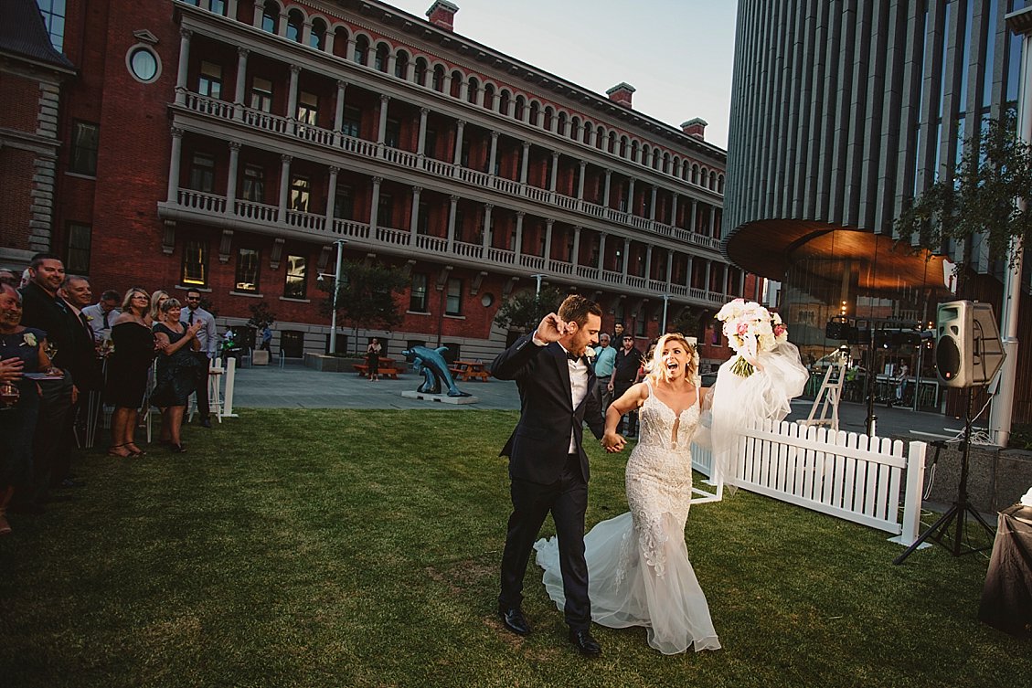 como treasury hotel marquee wedding