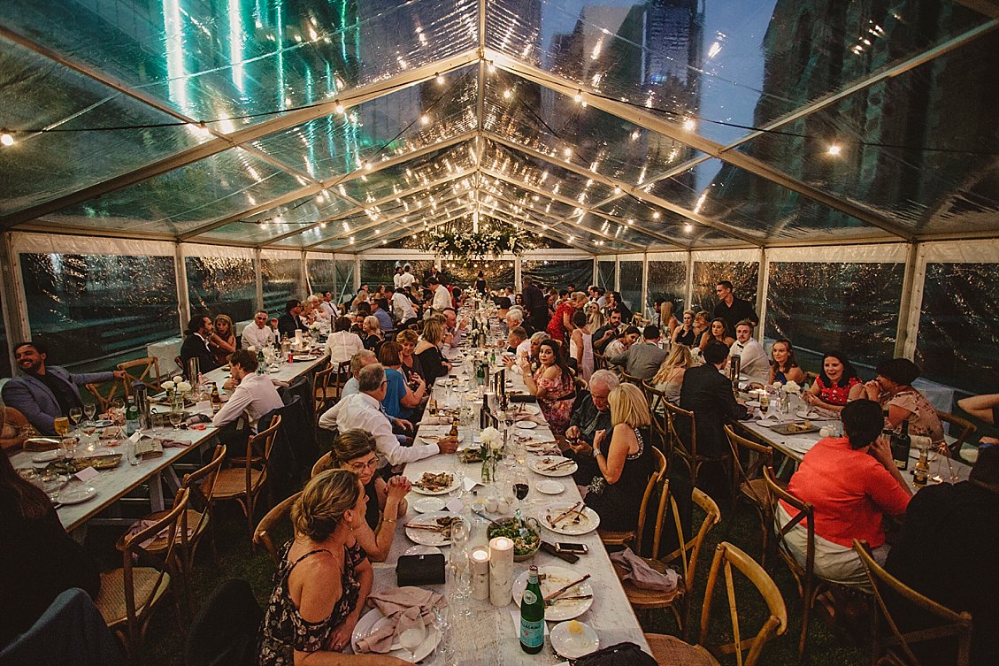 como treasury hotel marquee wedding