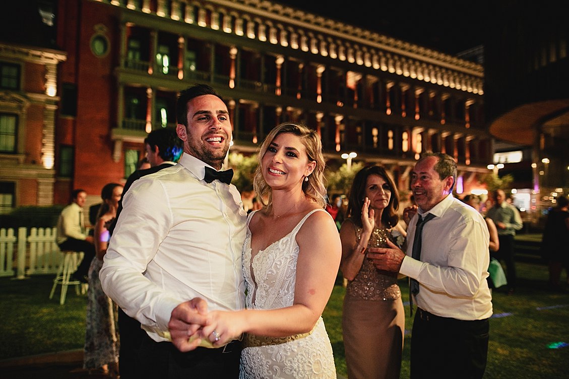 como treasury hotel marquee wedding
