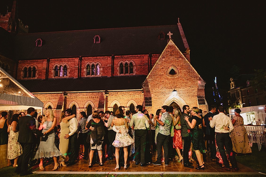 como treasury hotel marquee wedding