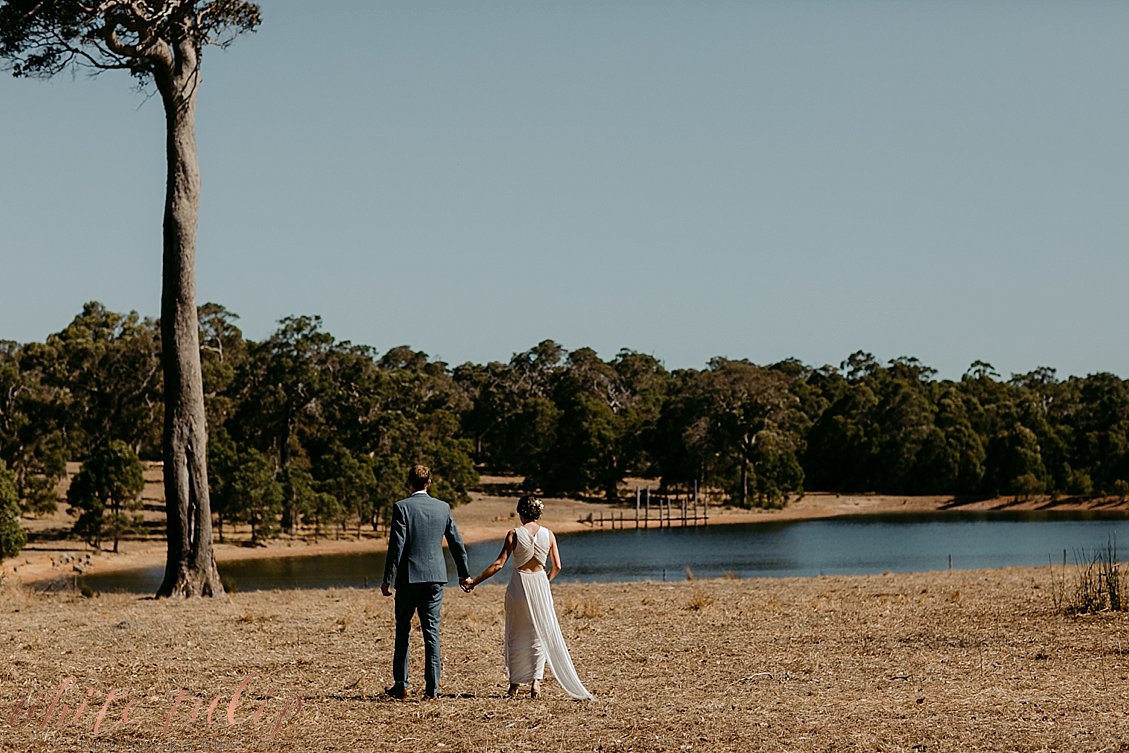 australian summer country wedding