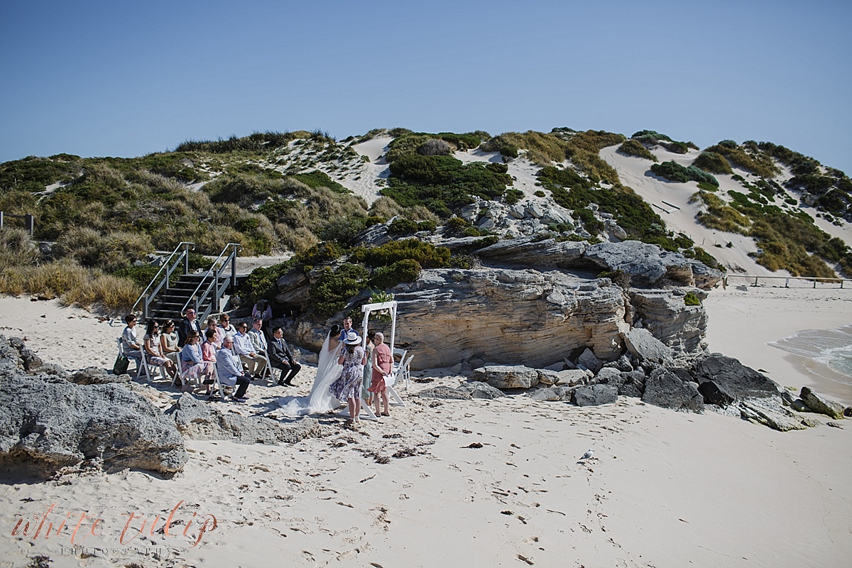 little parakeet bay rottnest wedding