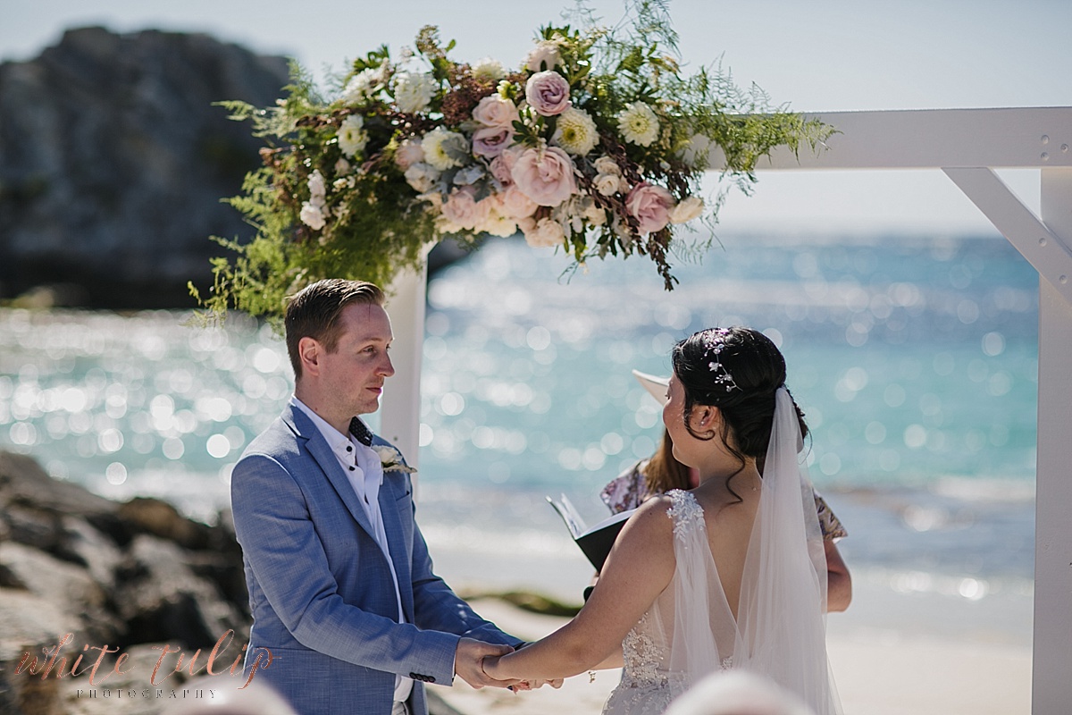 little parakeet bay rottnest wedding