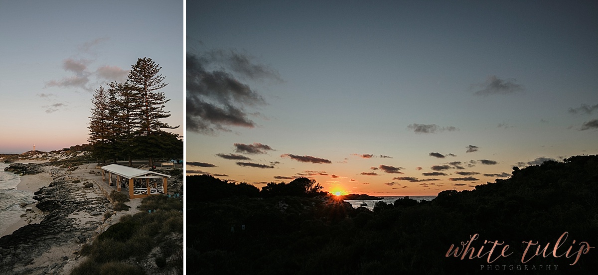 rottnest island sunset