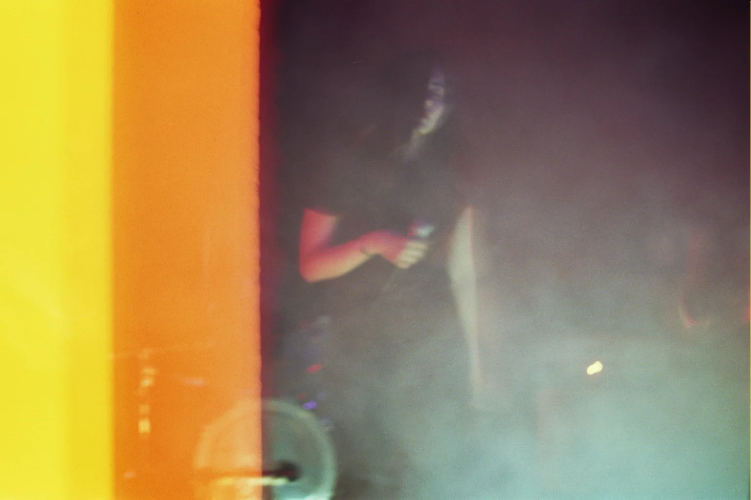 Kristina Esfandiari performing as King Woman (formerly of Whir, also of the solo project Miserable). 
