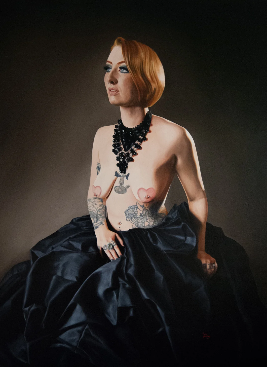 Stacie by Vivien Masters, oil on linen, 914x1219mm, 2014