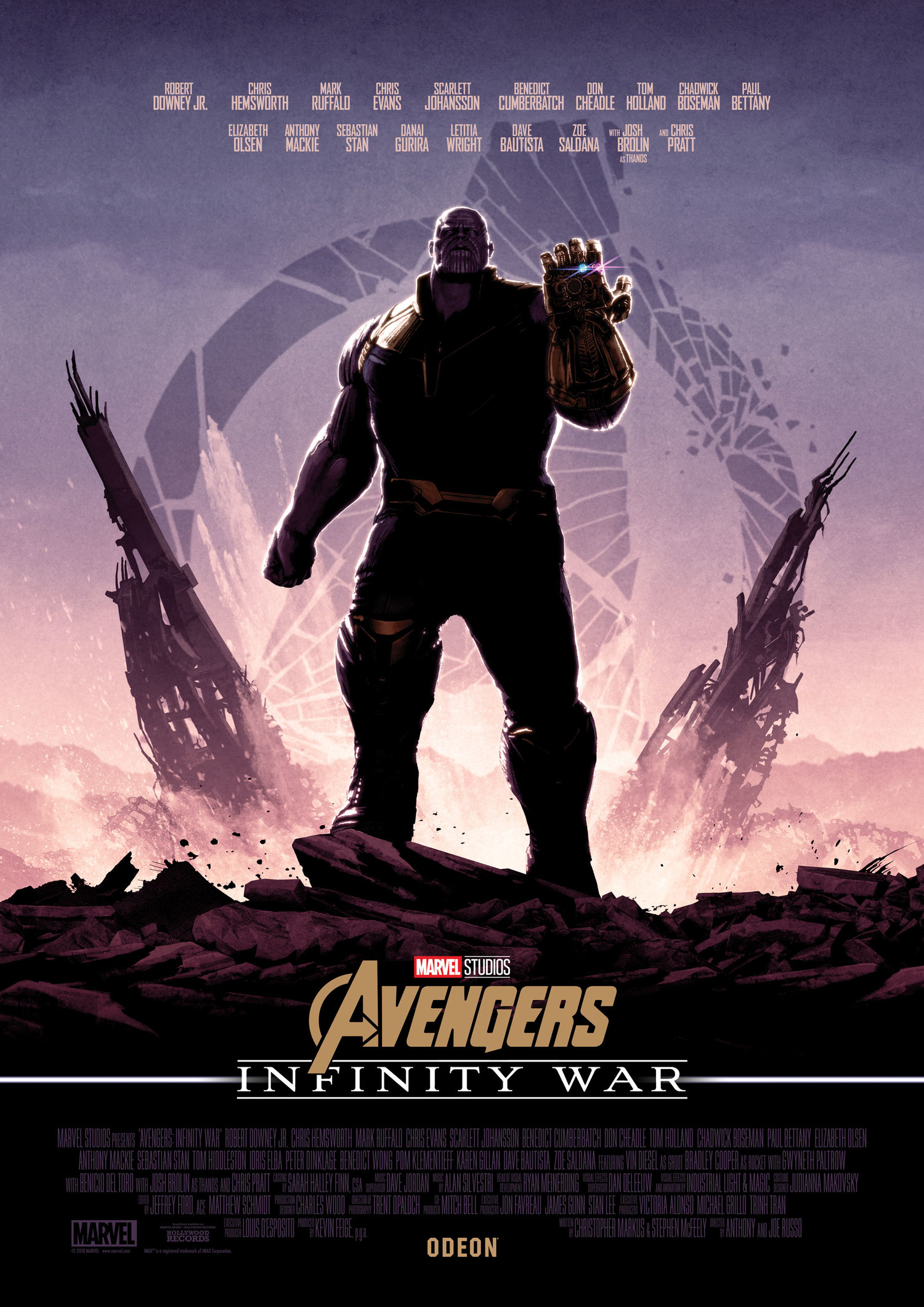 AVENGERS ENDGAME comic movie POSTER print Matt Ferguson