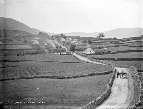 America Village - Baile Mheiriceá is in fact in Co. Galway not Mayo as is stated on the images. 