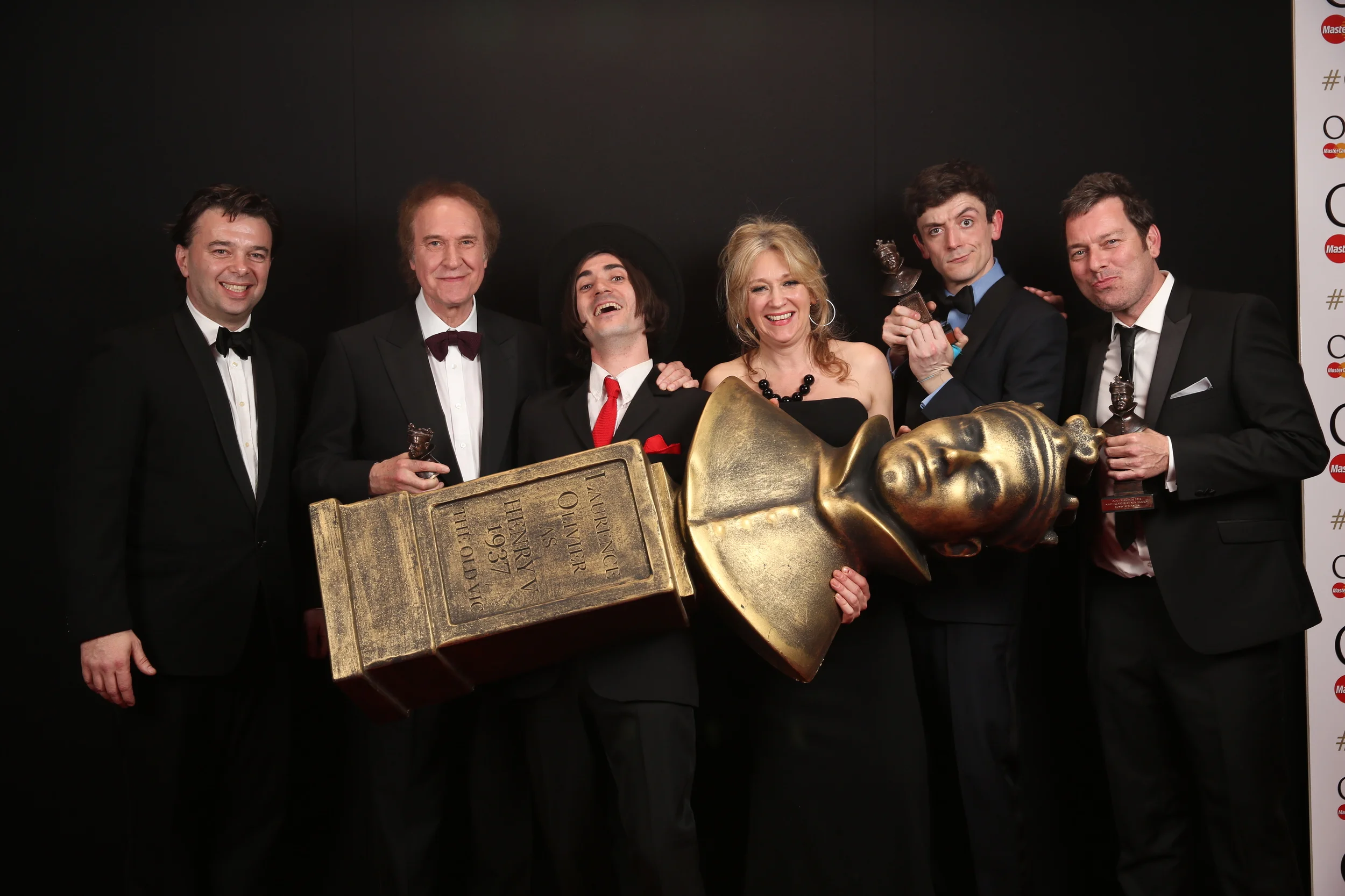 Backstage At The Olivier Awards 2015