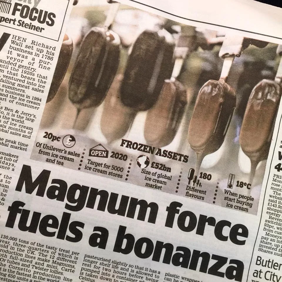 Like A Kid In An Ice Cream Factory