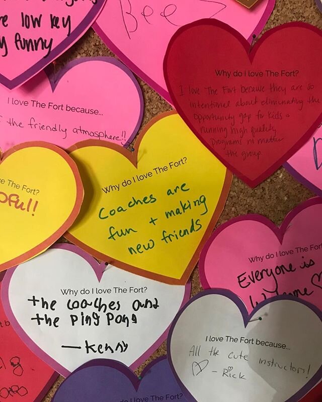 Valentine&rsquo;s Day may have passed but The Fort&rsquo;s patrons continue to share why they love it here! 5 days remaining to show your love and receive a special gift for becoming a Fort Sustaining donor in February. Visit www.fwtec.org/sustainer 