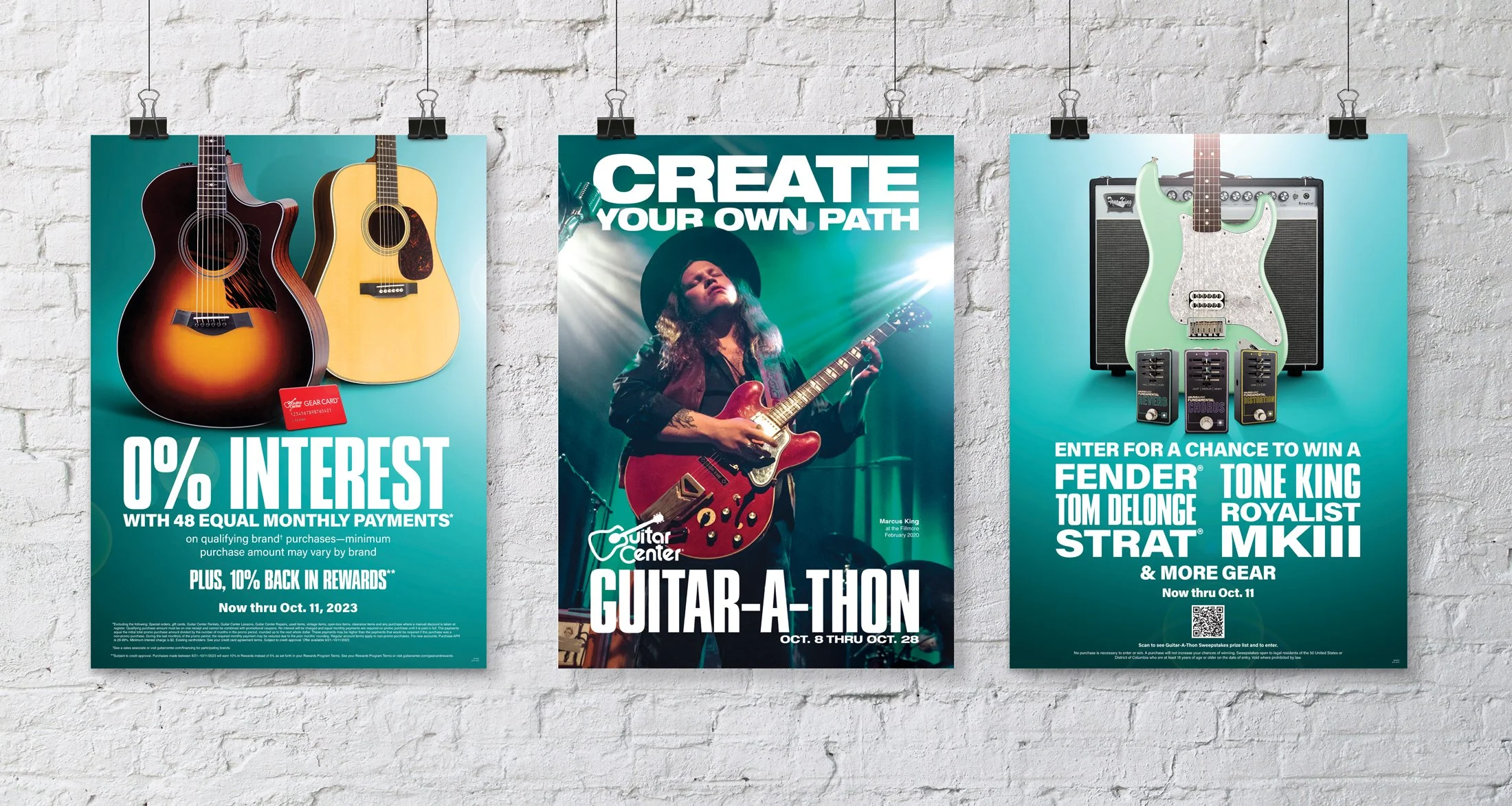 CREATIVE DIRECTION - Client: Guitar Center
